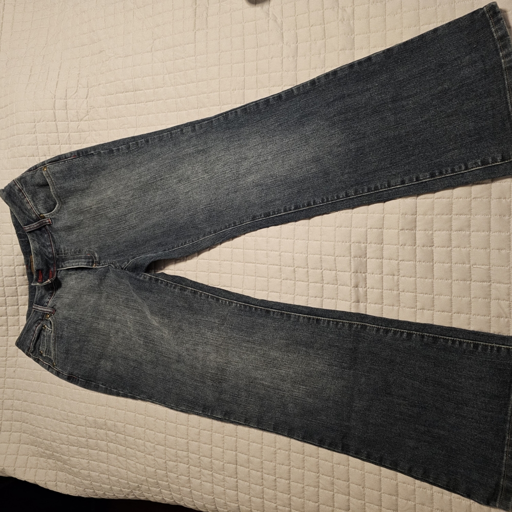 Duck Head Blue Flare Wide Leg Denim